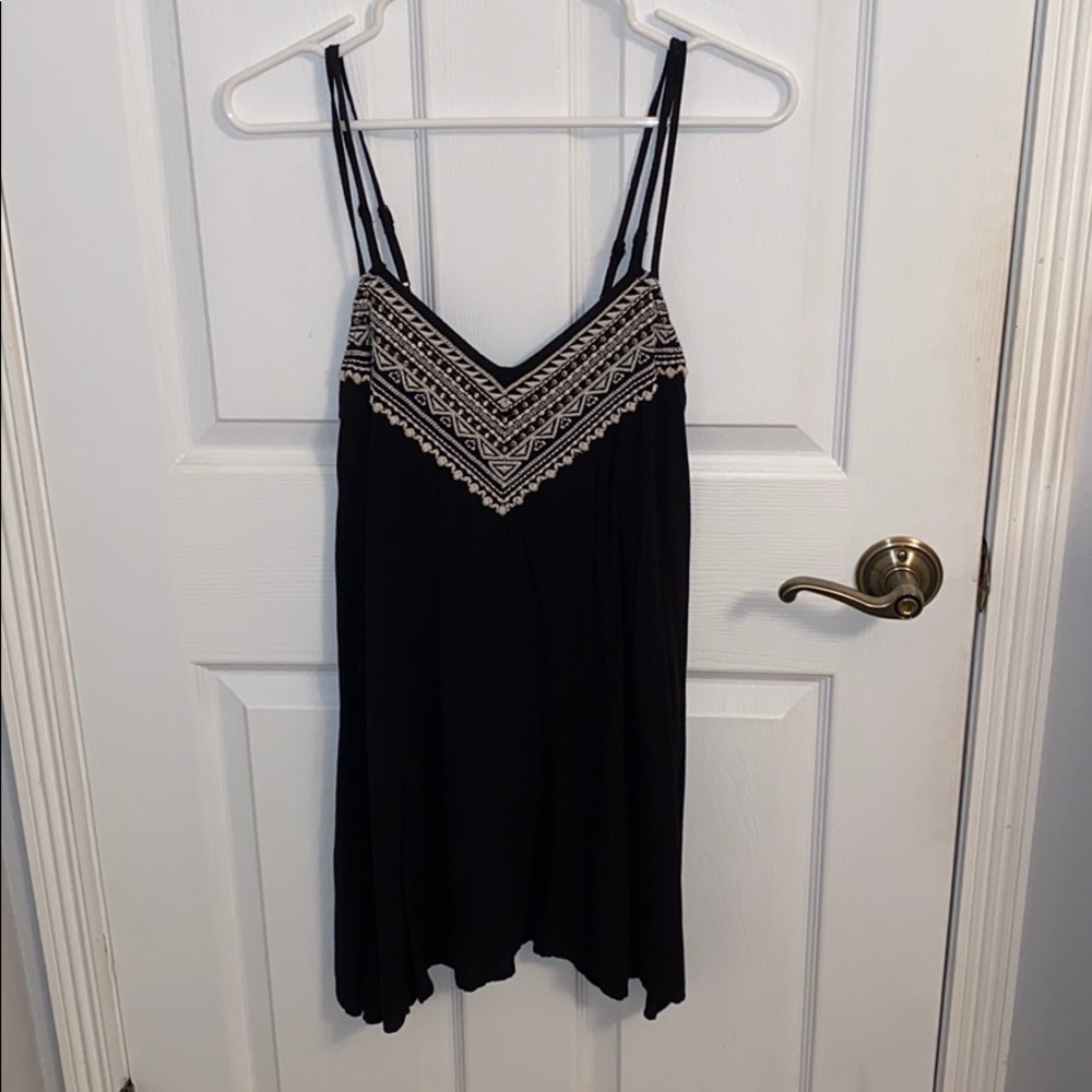 Black bikini cover up